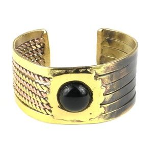 Onyx Ethnic Cuff